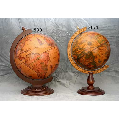 Gift Items :: Ancient and modern globes :: Old style wooden terrestrial  globes :: Big Terrestrial globes with wooden stand :: Big Terrestrial  globes with wooden stand